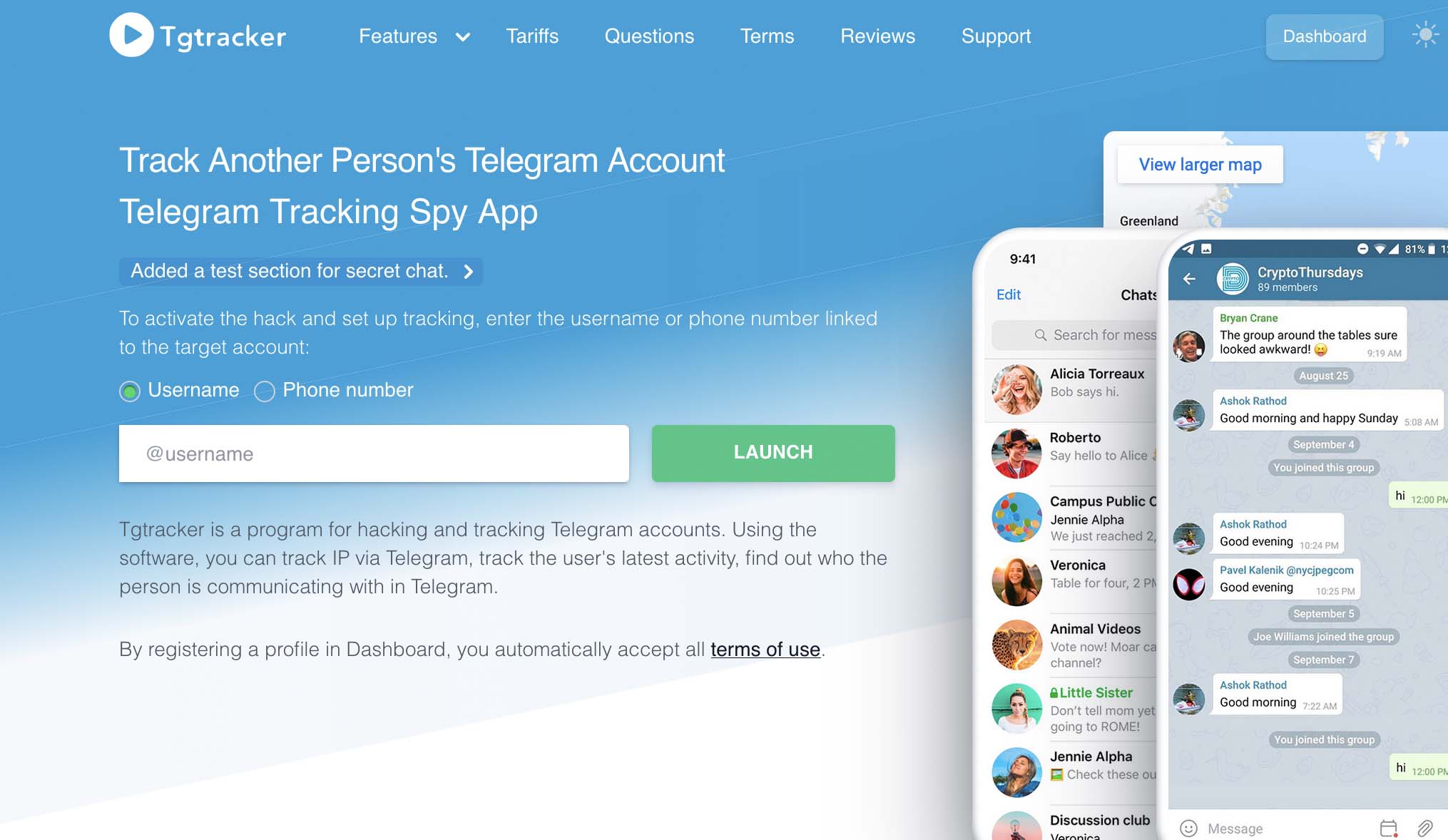 使用 Tgtracker 截取并窃听 Telegram 秘密聊天内容